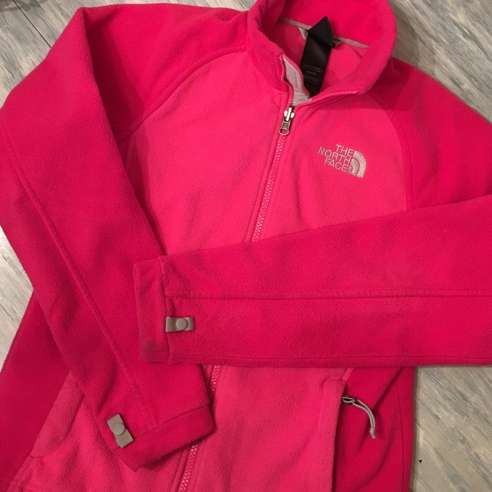 COPY - North Face Pink Zip Up Jacket Ladies Size XS